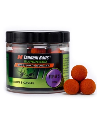 Tandem baits diffusion pop-up salmon caviar 16mm 70gr