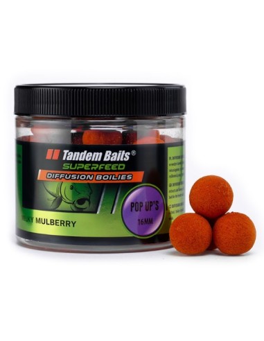 Tandem baits diffusion pop-up milky mulberry 16mm 70gr