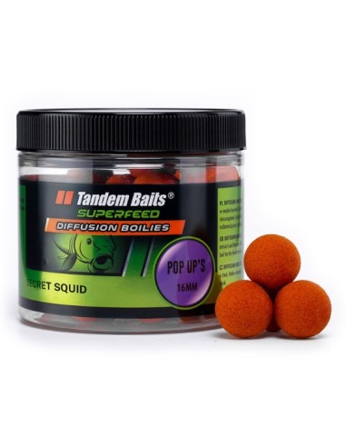 Tandem baits diffusion pop-up secret squid 16mm 70