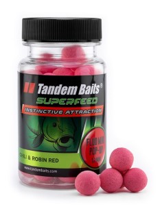 Tandem NEW fluro mini pop-up chili robin red 12mm 30gr