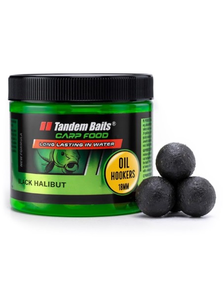 Tandem baits oil hooker black halibut 18mm 120gr