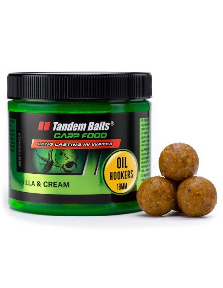 Tandem baits oil hooker vainilla cream 18mm 120gr