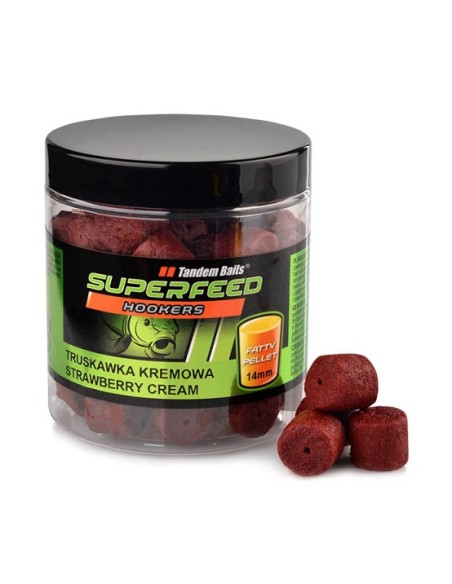 Tandem baits xcore hooker pellets strawberry cream 14mm 150gr