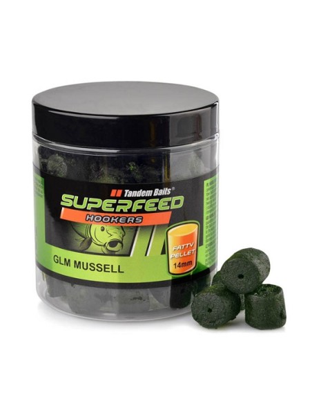 Tandem baits xcore hooker pellets squid chilli 14mm 150gr