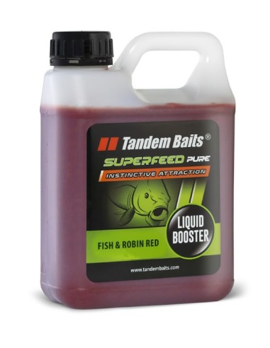 Tandem baits pure booster fish & robin red 1000ml
