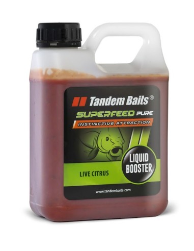 Tandem baits pure booster live citrus 1000ml