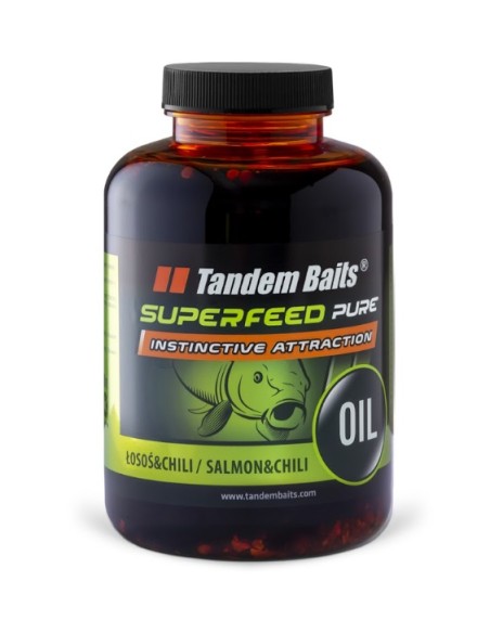 Tandem baits pure oil salmon & chili 500ml