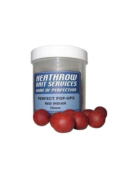 Heathrow bait perfect pop-ups red indian 16mm