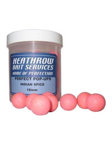 Heathrow bait perfect pop-ups indian spice 16mm