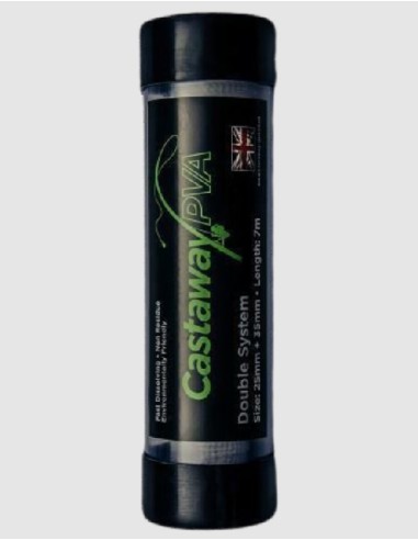 Castaway double tubo pva 25-35mm 2x7 m