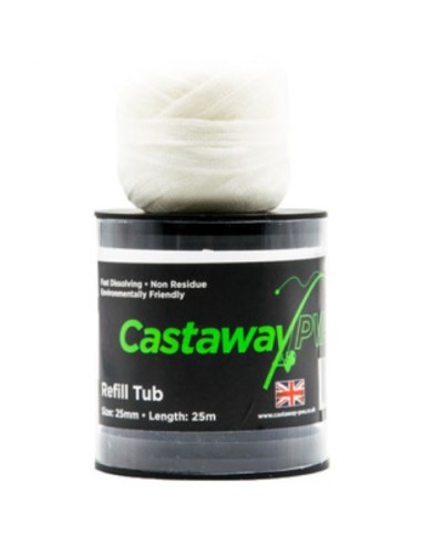 Castaway pva recambio 25mm 25m