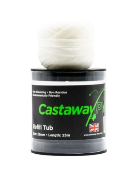 Castaway pva recambio 25mm 25m