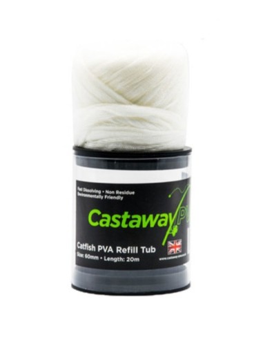 Castaway recambio pva catfish 60mm 20m