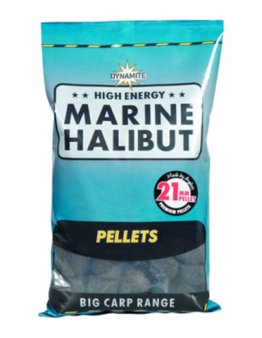 Dynamite baits pellets marine halibut agujero 21mm 900g