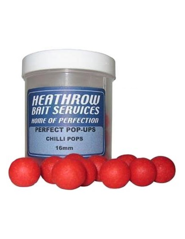 Heathrow bait perfect pop-ups chilli 16mm
