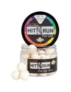 Dynamite baits hit n run pop-up blanco 15mm