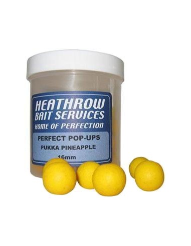 Heathrow bait perfect pop-ups pukka pineapple 12mm