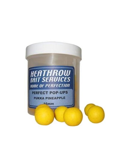 Heathrow bait perfect pop-ups pukka pineapple 12mm