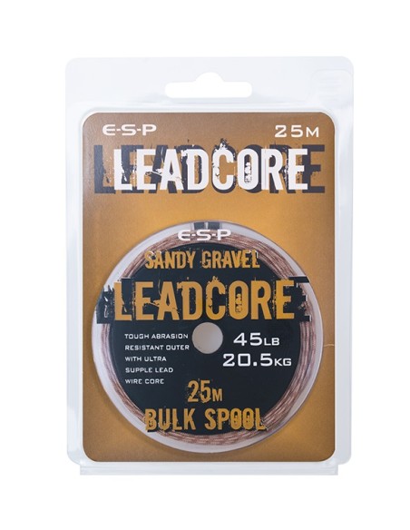 ESP lead core sandy gravel 25m 45lb