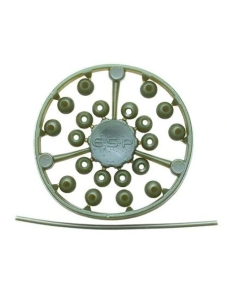 ESP leadcore stop beads verde  20unds