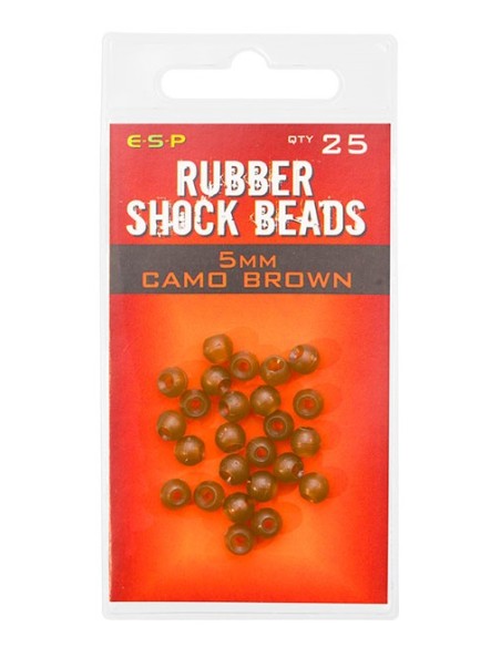 ESP perlas camo brown 5mm 25unds