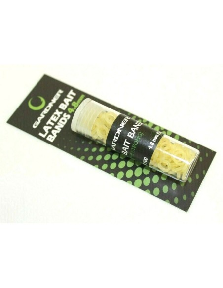 Gadner banda de latex para cebos 4.8mm 100uds