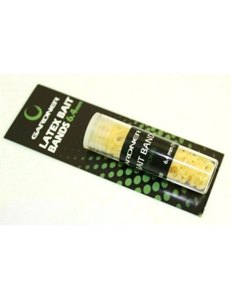 Gadner banda de latex para cebos 6.4mm 100uds