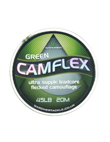 Gardner leadcore camflex green 35lb 20m