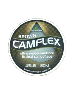 Gardner leadcore camflex brown 45lb 20m