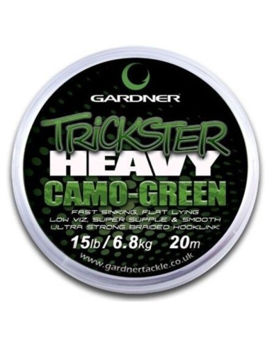 Gardner trickster heavy camo verde 20lb 20m