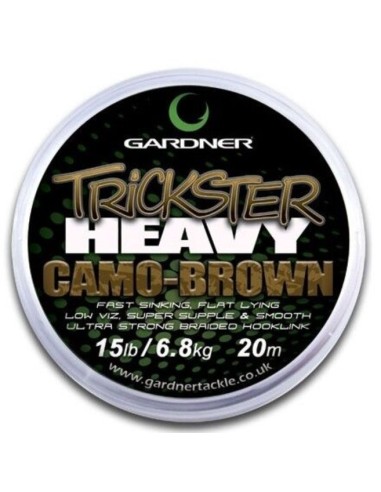 Gardner trickster heavy camo marron 20lb 20m
