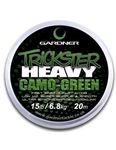 Gardner trickster heavy camo verde 15lb 20m