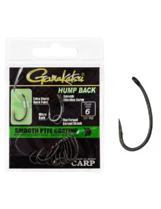Gamakatsu g-carp hump back nº 4 10 uds.