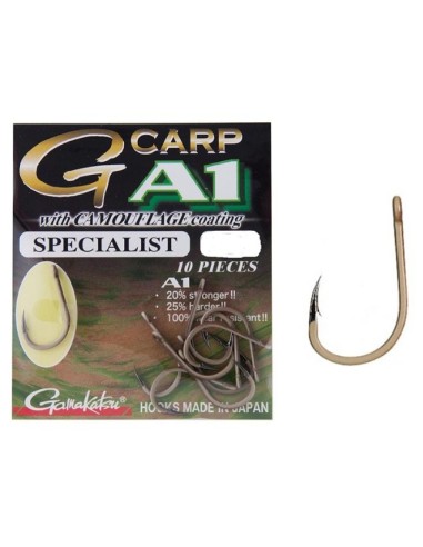 G-carp A1 camo specialist marron nº2 10unds