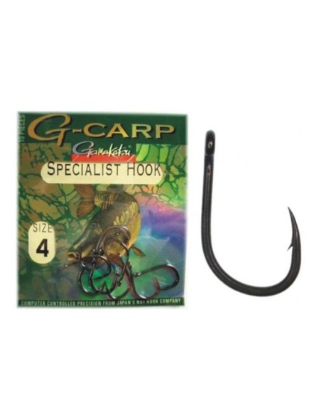 G-carp especialist hook nº4 10uds