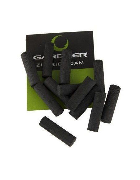Gardner zig rig foam negro 12unds