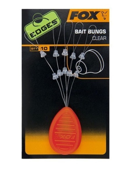 Fox bait bungs transparentes 10unds