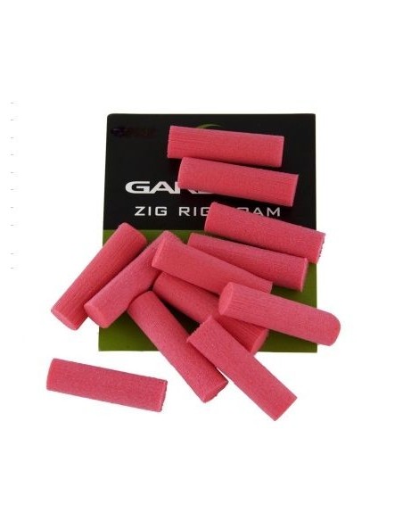 Gardner zig rig foam rojo 12unds
