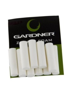 Gardner zig rig foam blanco 12unds