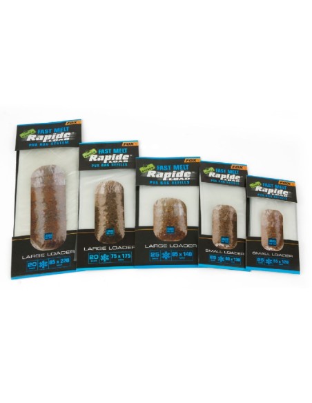 Fox bolsas pva fast melt(rapida) 60x130mm 25unds