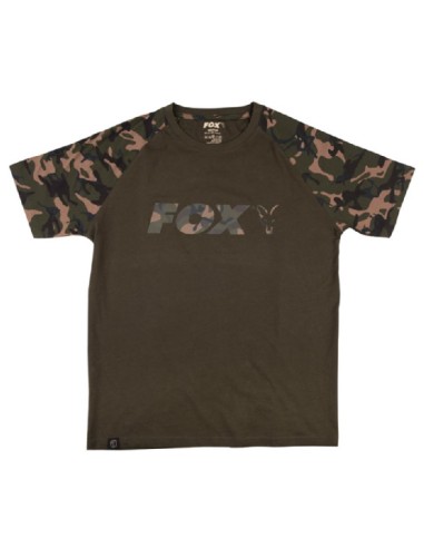 Fox camiseta camo khaki chest talla S