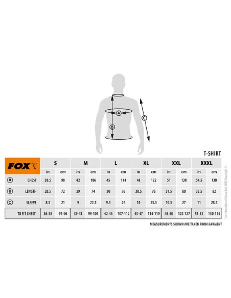 Fox camiseta camo khaki chest talla XL