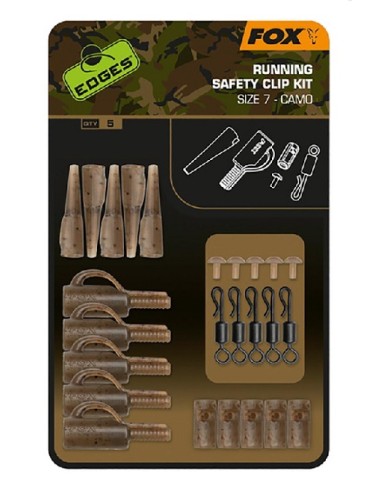 Fox camo kit running safety clip kit 5 sets