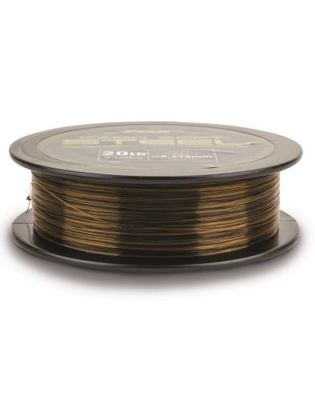 Fox camo soft steel 18lb 0.35mm 1000m