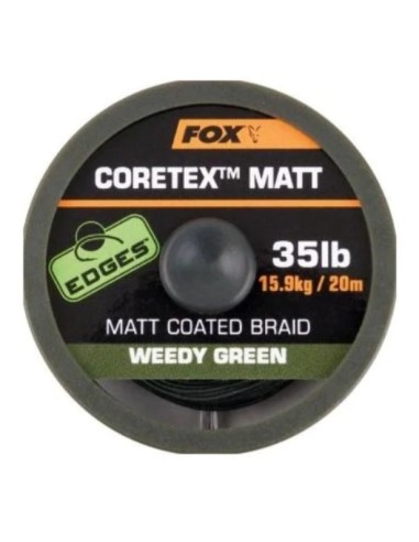 Fox matt coretex weedy green 25lb 20m