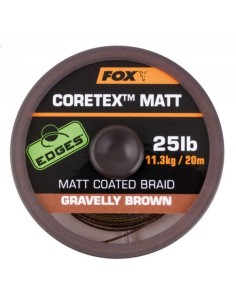 Fox matt coretex gravelly brown 25lb 20m