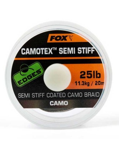 Fox camotex semi stiff camo 25lb 20m