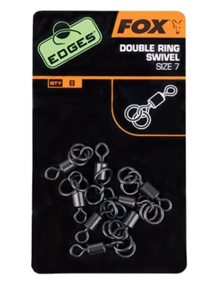 Fox double ring swivell nº7 8unds