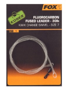 Fox fluorocarbon fused leader kwik change 30lb nº7 1und