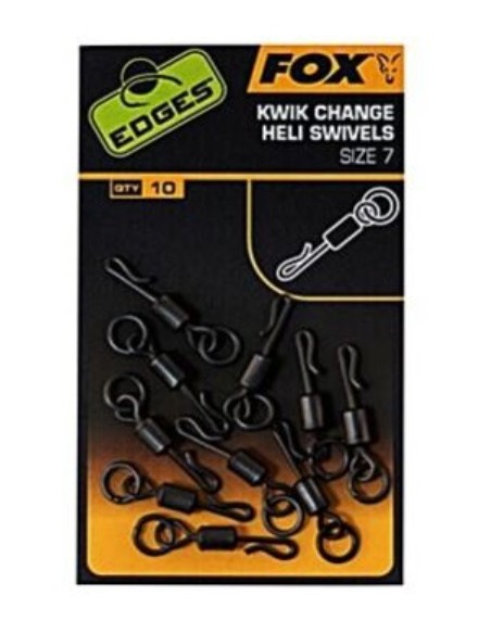 Fox kwik change heli swivels nº7 10unds